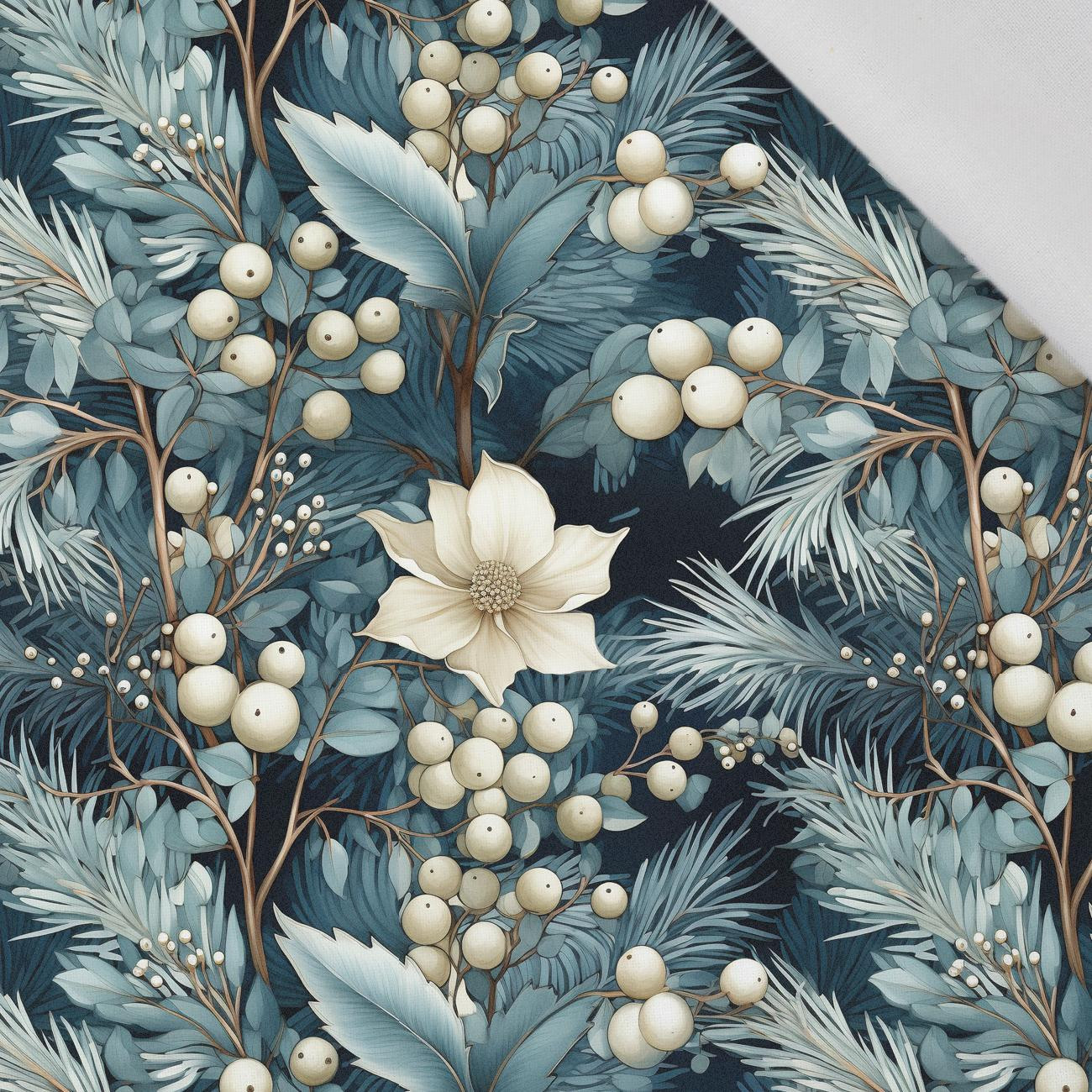 WINTER FLOWERS WZ.2 - schnelltrocknende Webware