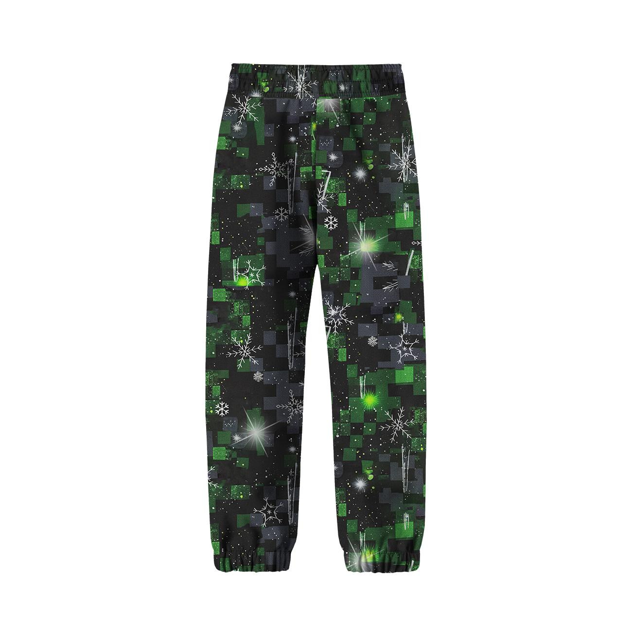 SOFTSHELL-HOSE (YETI) - WINTER PIXEL M.2 - Nähset