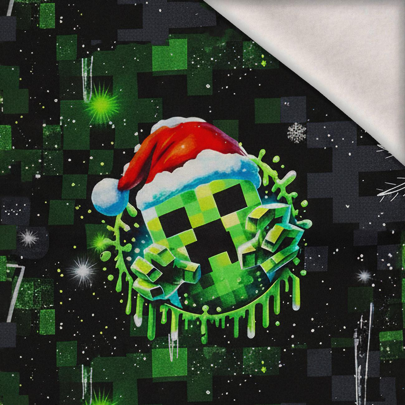 WINTER PIXEL wz.2 - panel (60cm x 50cm) Wintersweat angeraut mit Elastan ITY