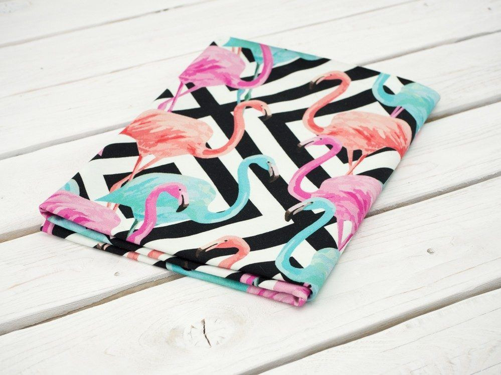 FLAMINGOS - bio single jerset mit Elastan TE210 Sommersweat