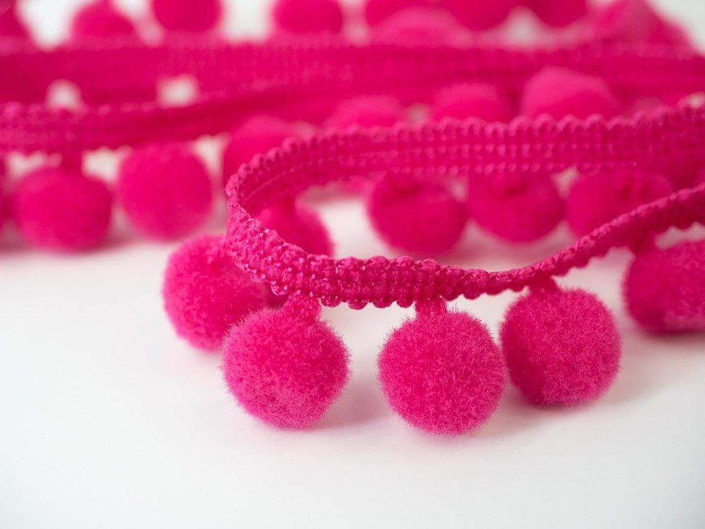 PomPon Borte PA18 - FUCHSIEN