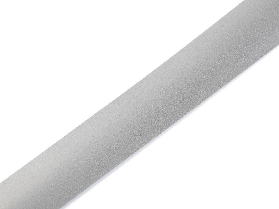 Reflexband Breite 20mm - silber