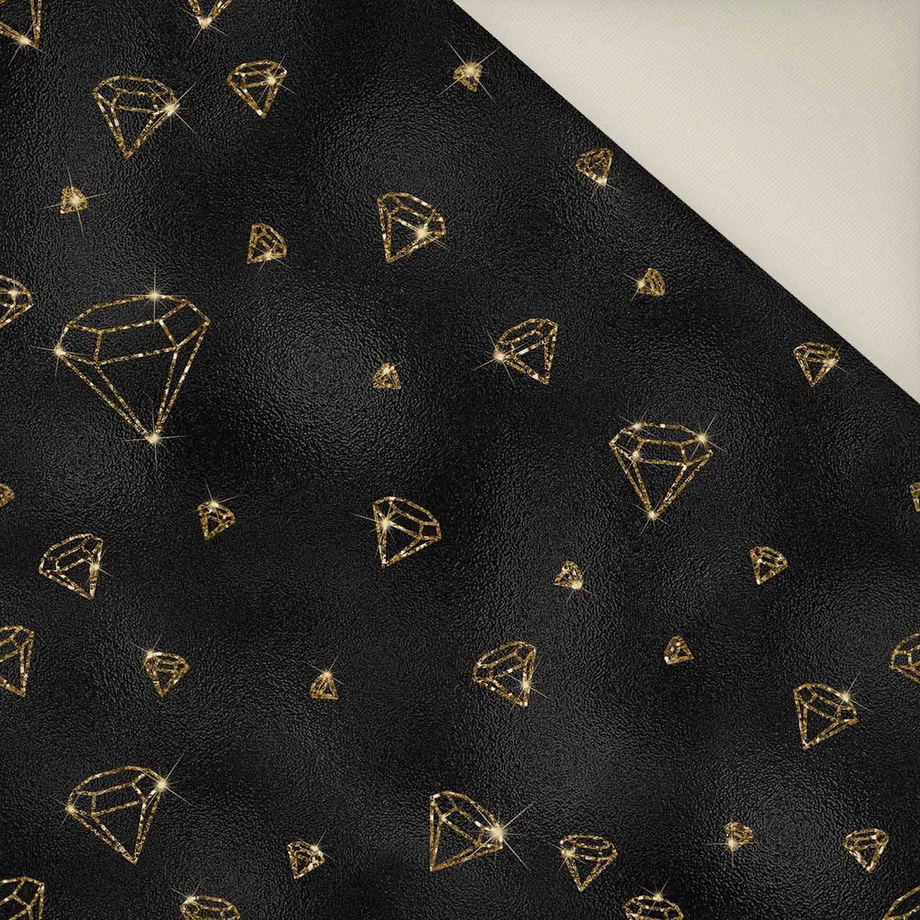 BLACK & GOLD GLAMOUR wz. 7- Polster- Velours