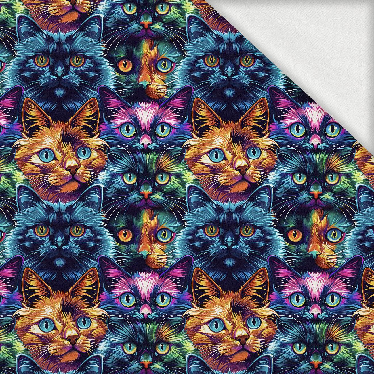 COLORFUL CATS  mini - Sommerswea tmit Elastan ITY