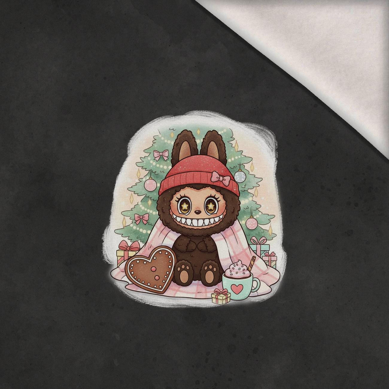 Creepy Cute Christmas WZ.5 - panel (60cm x 50cm) Wintersweat angeraut mit Elastan ITY