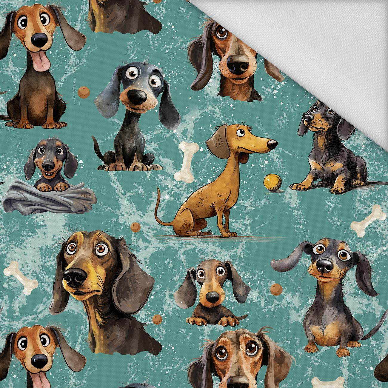 DOGS M. 3 - Wasserabweisende Webware