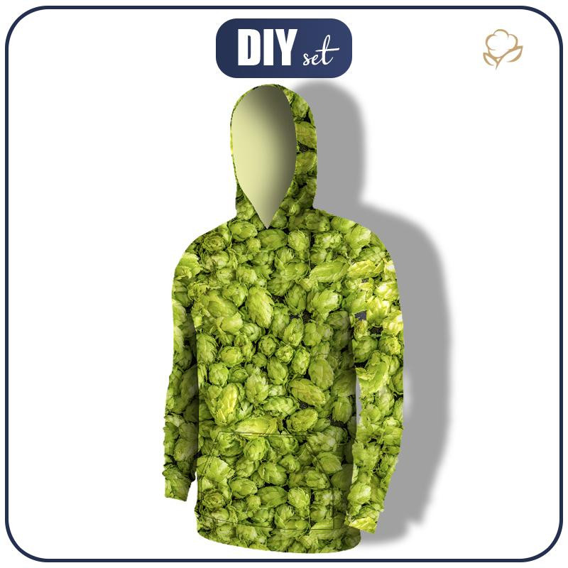 HERREN HOODIE (COLORADO) - HOPFEN MST. 2 - Nähset