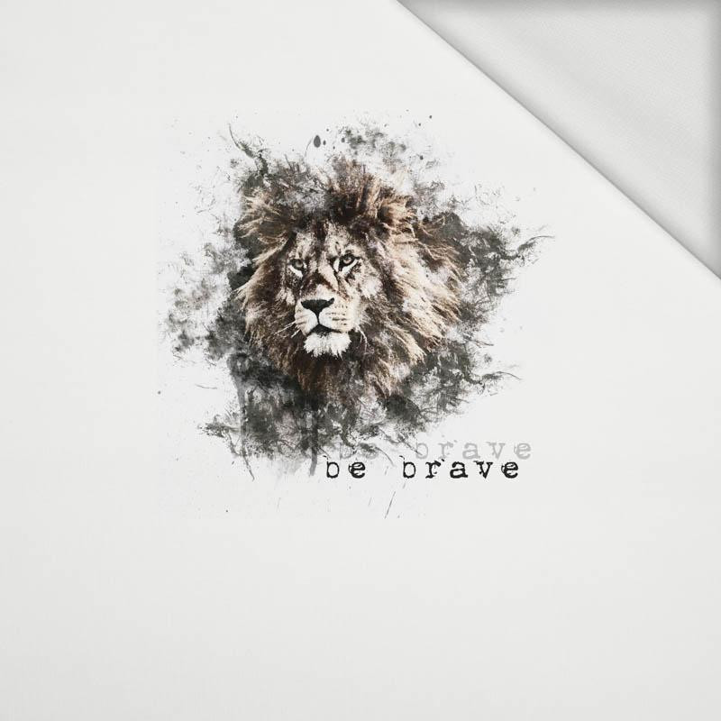 BE BRAVE (BE YOURSELF) - Paneel Sommersweat 