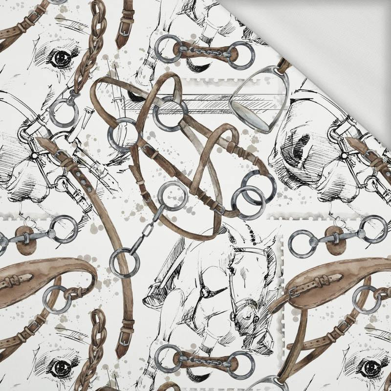 100cm REITSPORT (HOBBIES UND BERUFE ) / weiß - Sommersweat 