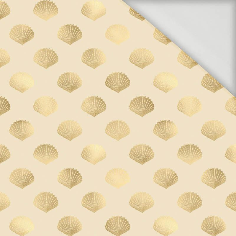 GOLDENE MUSCHELN (GOLDENER OZEAN) / beige - Viskose Jersey
