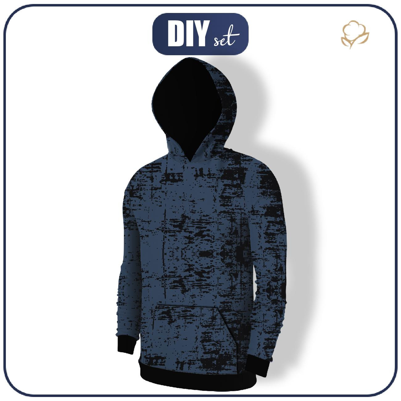 HERREN HOODIE (COLORADO) - GRUNGE MS. 4 - Nähset