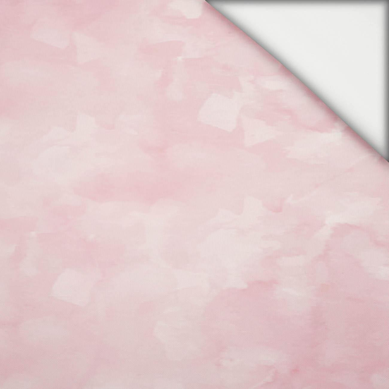 CAMOUFLAGE m. 2 / blass rosa - leichte Maschenware angeraut