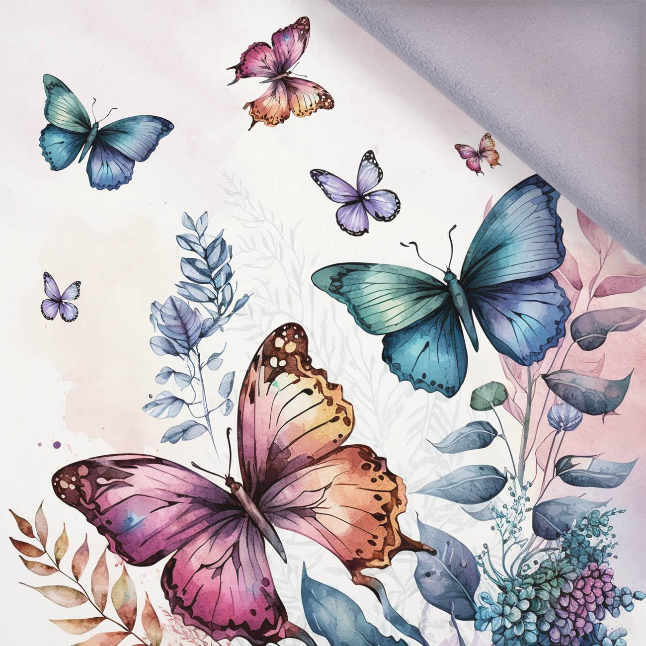 BEAUTIFUL BUTTERFLY MS. 4 - Panel, Softshell (60cm x 50cm)