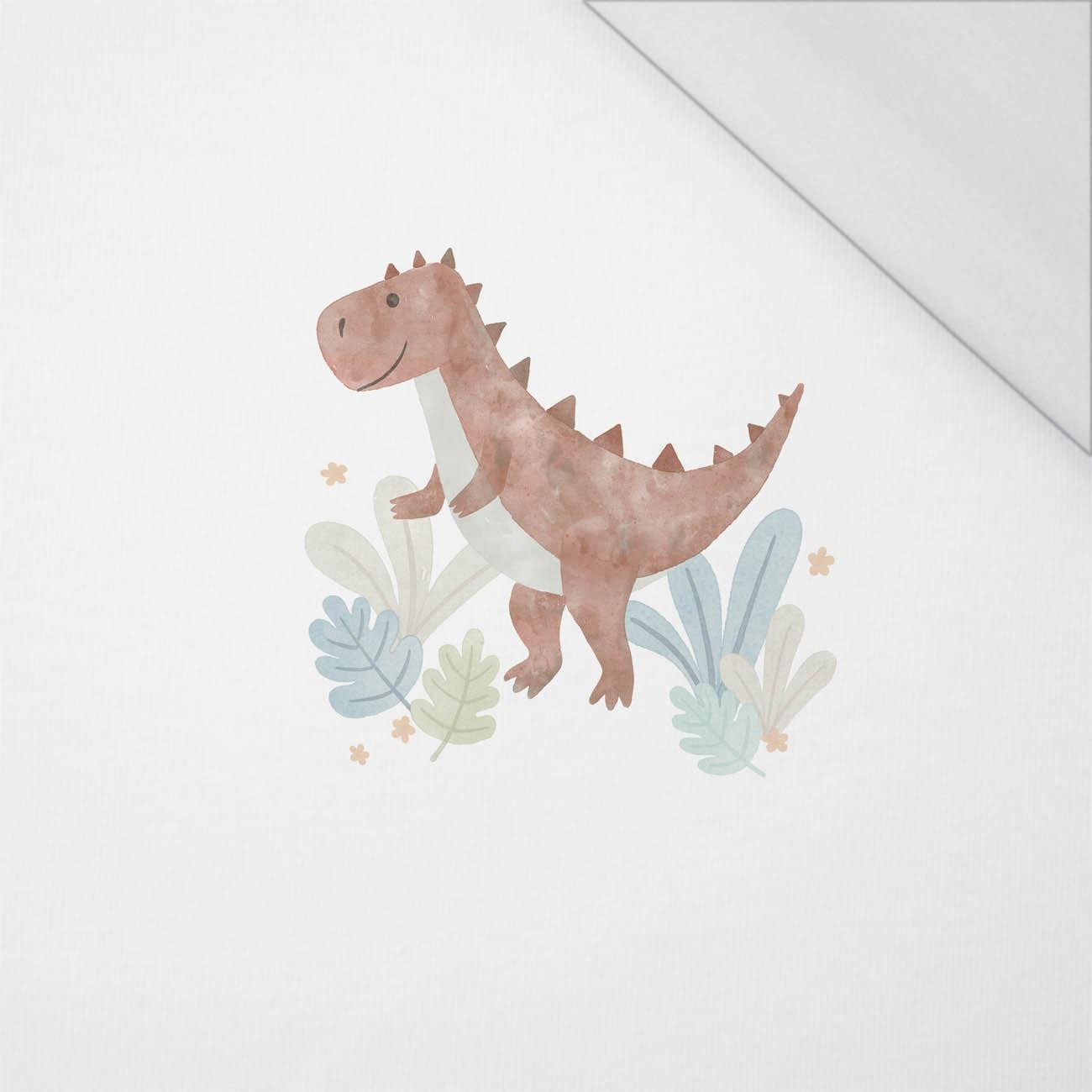 GEMALTER TYRANNOSAURUS - Paneel (60cm x 50cm) SINGLE JERSEY 