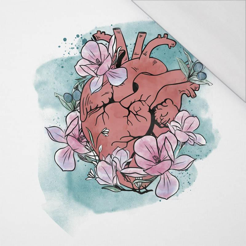 EL CORAZON - SINGLE JERSEY PANEL 75cm x 80cm