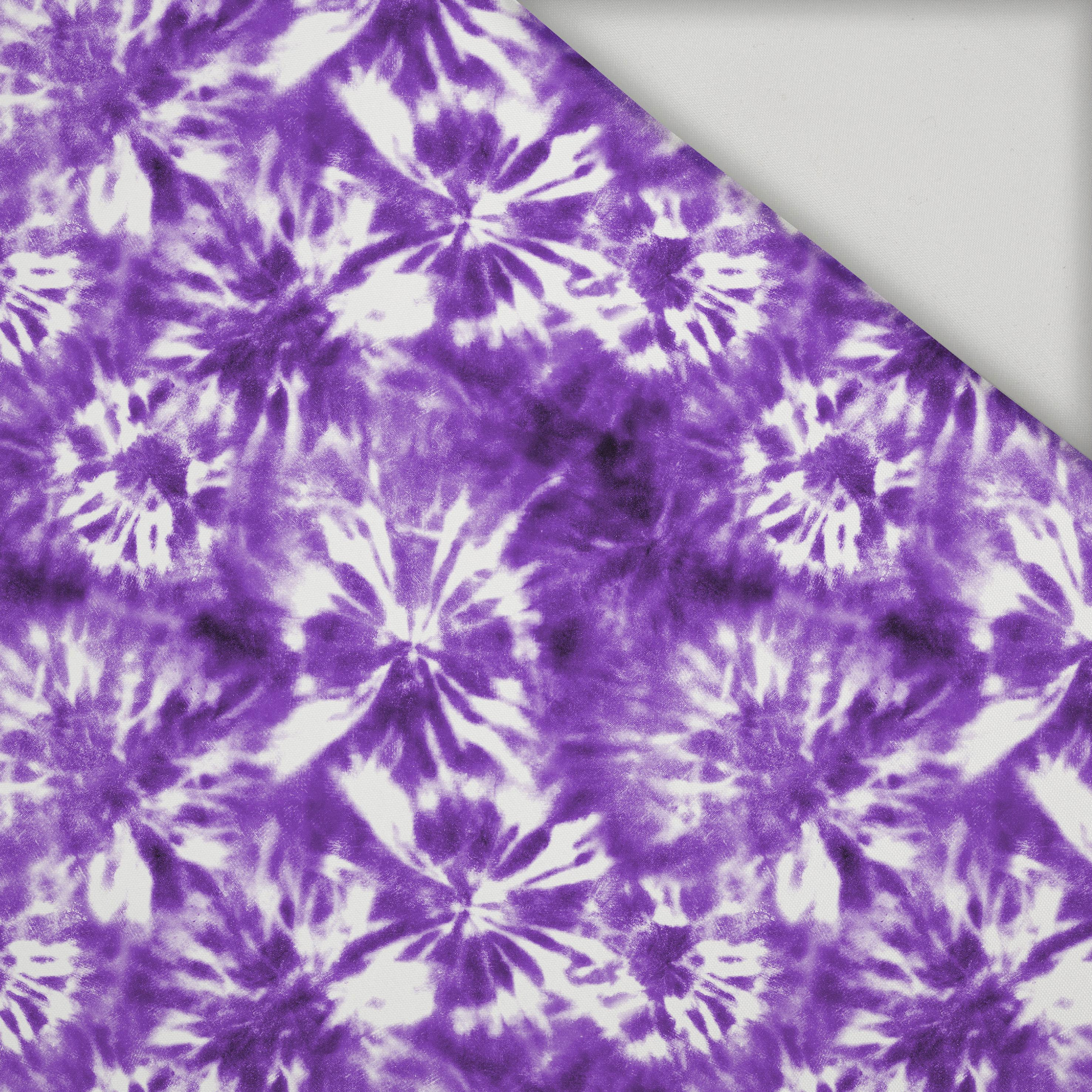 BATIK  Ms. 1 / violett  - schnelltrocknende Webware