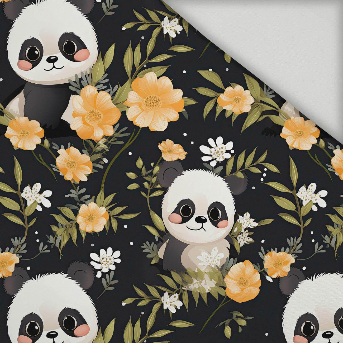 PANDY / BLUMEN - schnelltrocknende Webware
