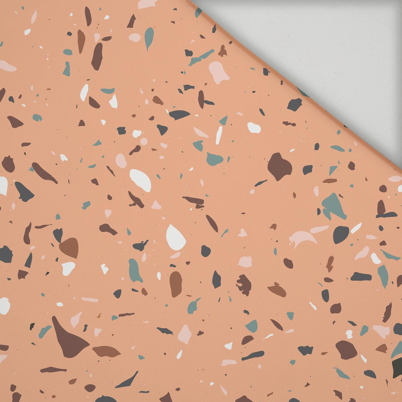 TERRAZZO M. 6 / peach fuzz - schnelltrocknende Webware