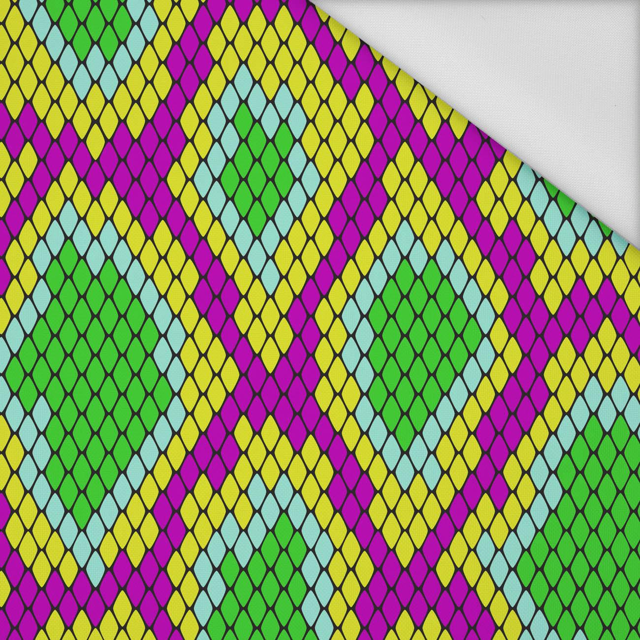 NEON SCHLANGENHUT M. 2 - Wasserabweisende Webware