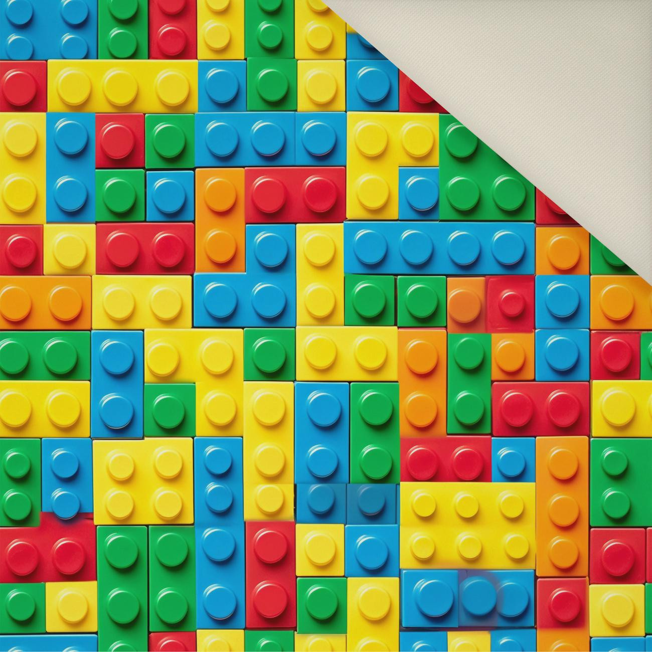 COLORFUL BLOCKS M. 1- Polster- Velours