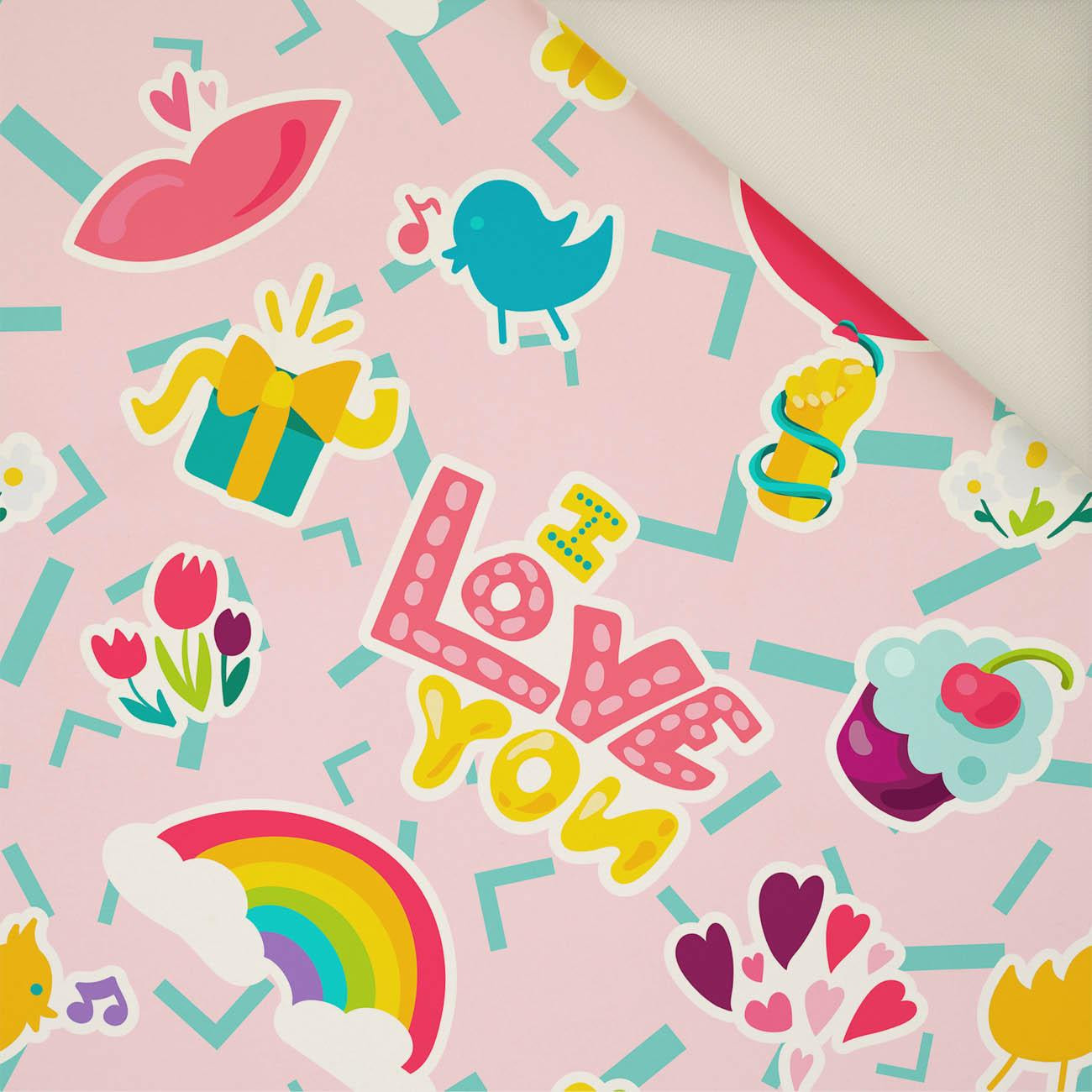 BUNTE STICKER MS. 5- Polster- Velours