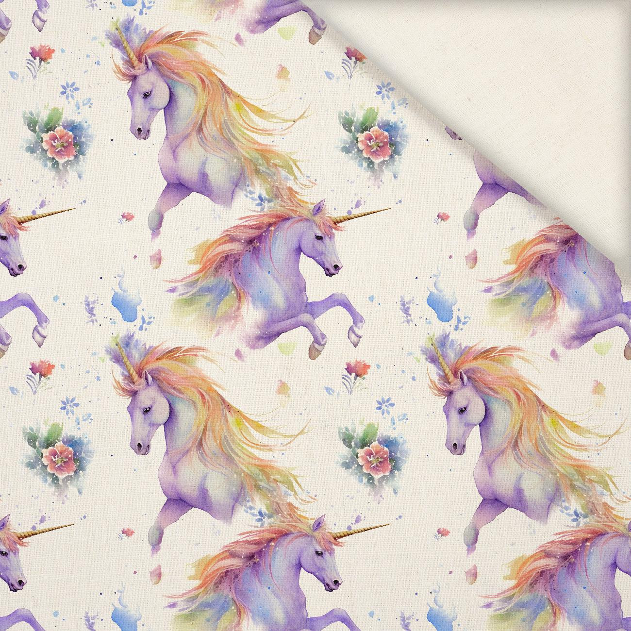 FAIRY WORLD wz.14 (UNICORN) - Leinen 100%