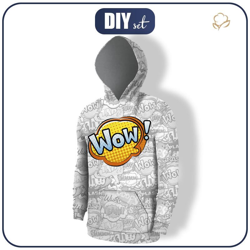 HERREN HOODIE (COLORADO) - COMICS / wow - Nähset