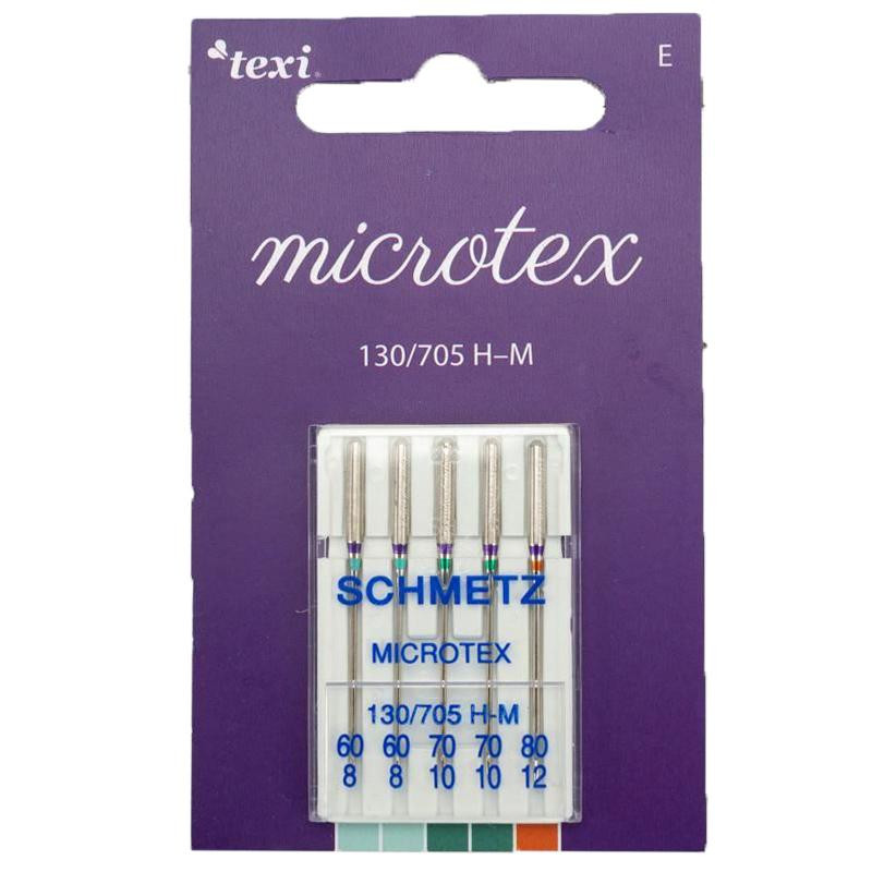 Schmetz Microtex-Nadeln 5 Stck Set - MIX