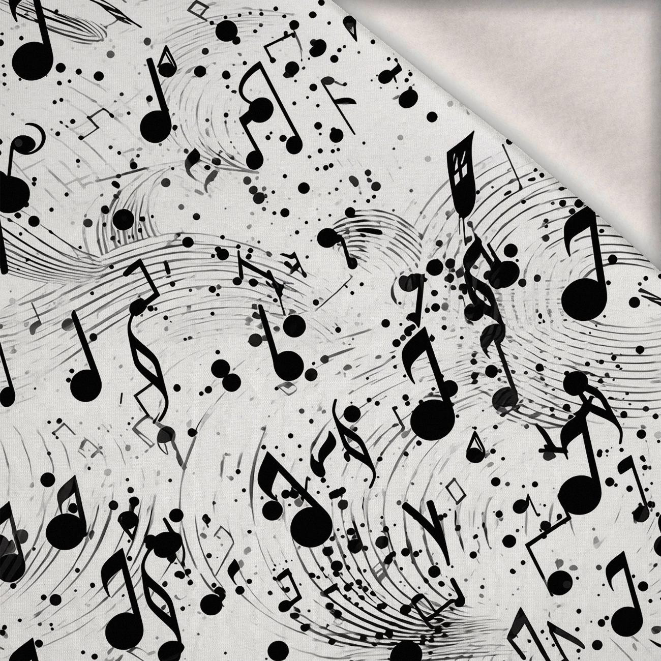 MUSIC NOTES M. 4 - Wintersweat angeraut mit Elastan ITY MUSIC NOTES M. 4 - Wintersweat angeraut mit Elastan ITY