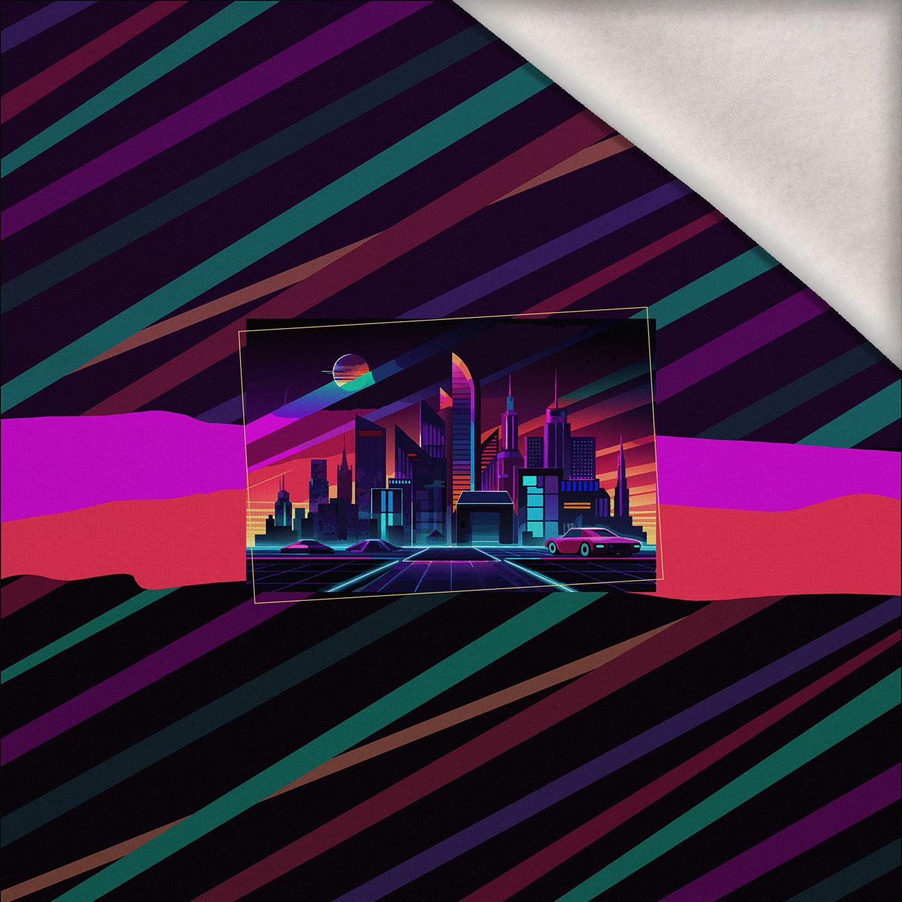 NEON GALAXY WZ.7 - panel (60cm x 50cm) Wintersweat angeraut mit Elastan ITY NEON GALAXY WZ.7 - panel (60cm x 50cm) Wintersweat angeraut mit Elastan ITY