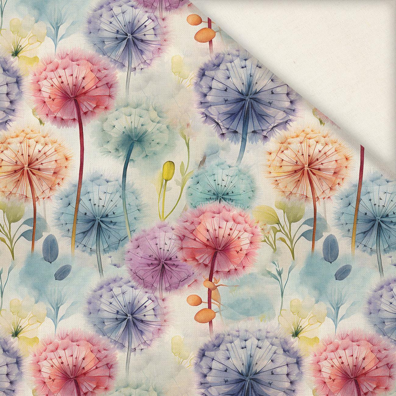 PASTEL FLOWERS WZ.16- Slub Weave