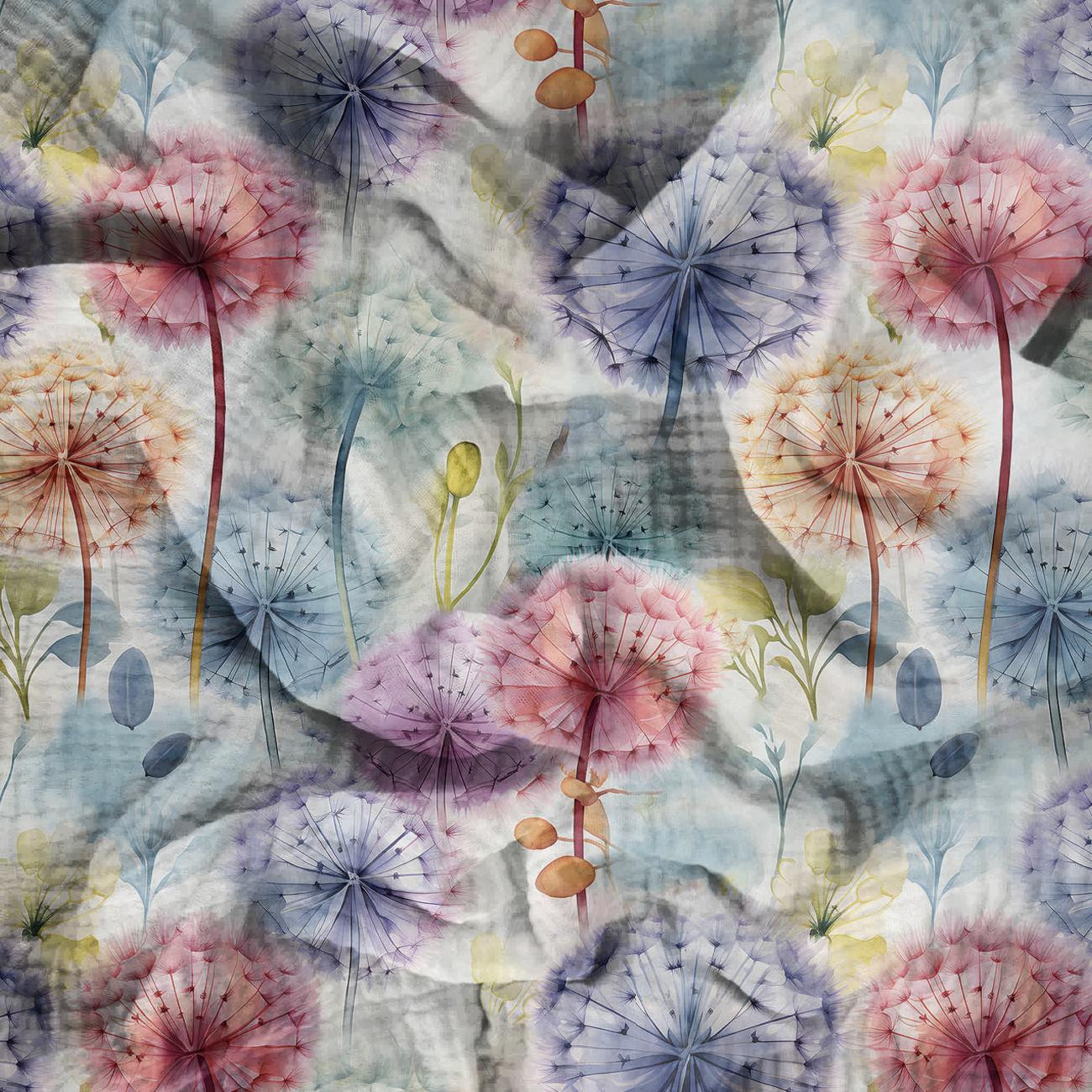 PASTEL FLOWERS WZ.16 - Baumwoll Musselin
