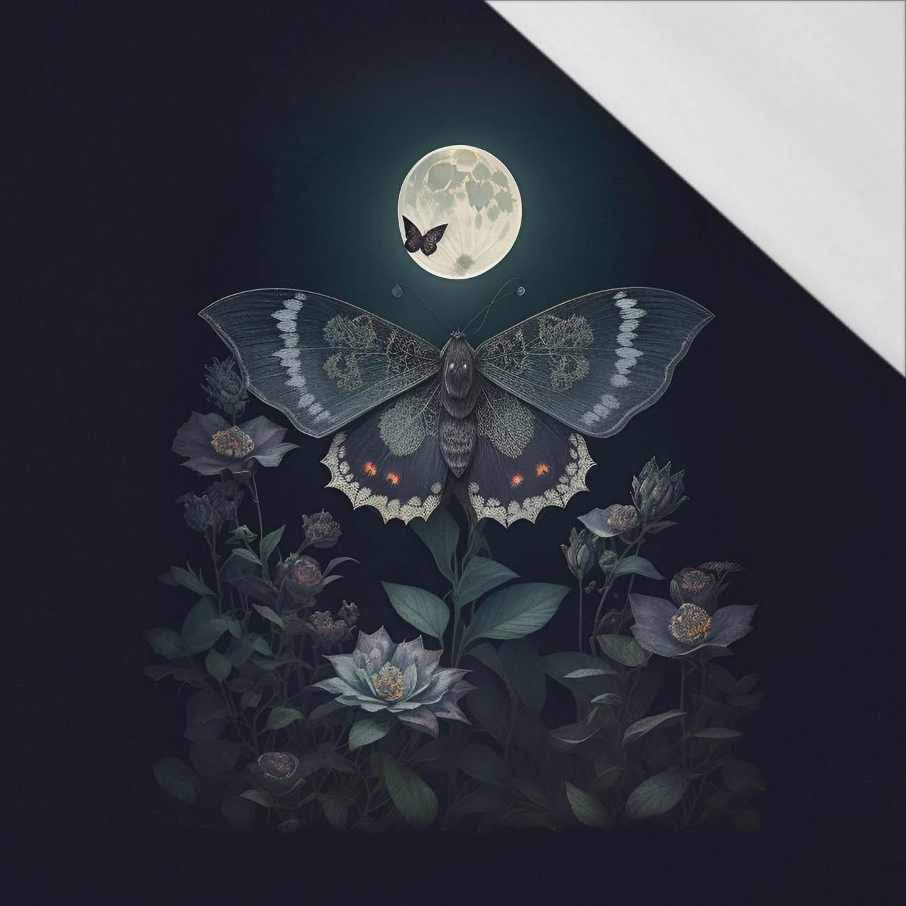 NIGHT BUTTERFLY - Paneel (75cm x 80cm) SINGLE JERSEY ITY