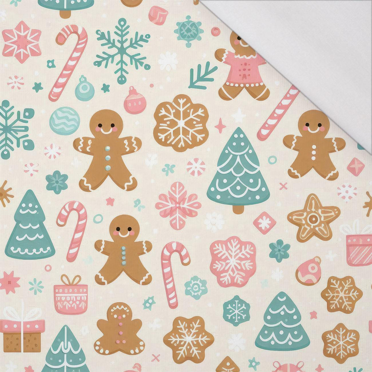 Pastel Christmas wz. 3 - Single Jersey