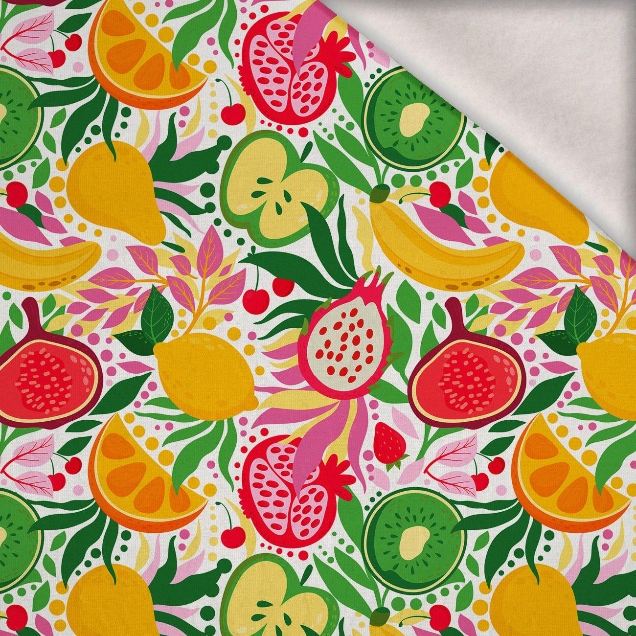 Tutti Frutti wz. 9 - Wintersweat angeraut mit Elastan ITY Tutti Frutti wz. 9 - Wintersweat angeraut mit Elastan ITY