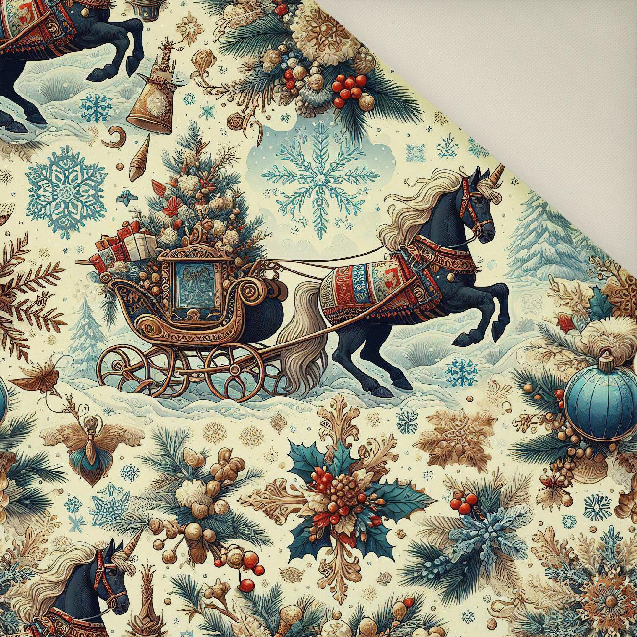 Vintage Christmas wz.24- Polster- Velours