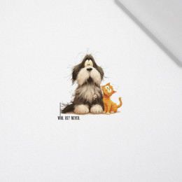 ANIMALS CUTE wz.18 - panel (60cm x 50cm)   Baumwoll Webware