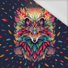 ANIMALS MANDALA wz.1 - panel (60cm x 50cm) Wasserabweisende Webware