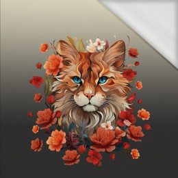 ANIMALS MANDALA wz.5 - panel (60cm x 50cm) Sommersweat