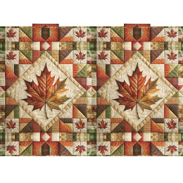 BATIK WZ. 1 - panel 71cm x 100cm/ 2szt. - Webware für Tischdecken