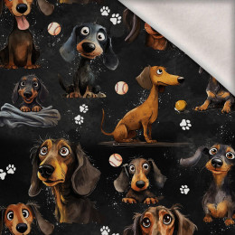 DOGS M. 4 - Wintersweat angeraut mit Elastan ITY