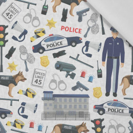 POLIZEI (HOBBIES UND BERUFE ) / acid - Baumwoll Webware