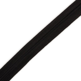 Endlos-Reißverschluss für Bettwäsche 3 mm - schwarz