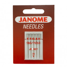 Stretch und Elastische Stoffe Nadeln JANOME 5 Stk Set - 70