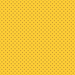 OKTOBERFEST PÜNKTCHEN / gelb - Baumwoll Webware