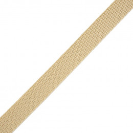 Gurtband 15mm - beige