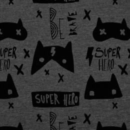 SUPER HERO (SCHULZEICHNUNGEN) / graphit