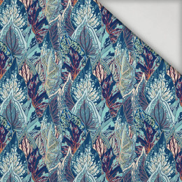 BLAUE BLÄTTER (VINTAGE) - Lycra 300g