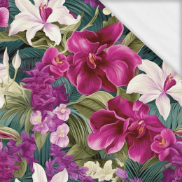 EXOTIC ORCHIDS MS. 6- Single Jersey mit Elastan ITY