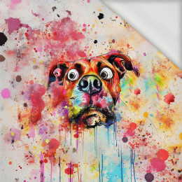 CRAZY DOG - Paneel (60cm x 50cm) Sommersweat